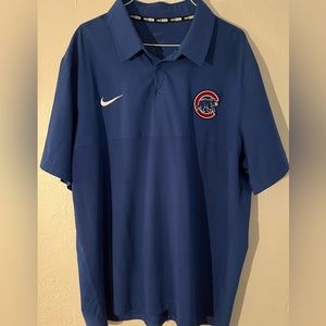 Chicago Cubs Nike Performance Dri-FIT Polo, XXL, regular fit, sporty material